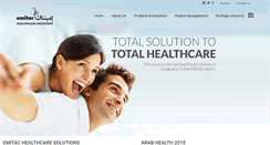 Desktop Screenshot of emitachealthcare.com